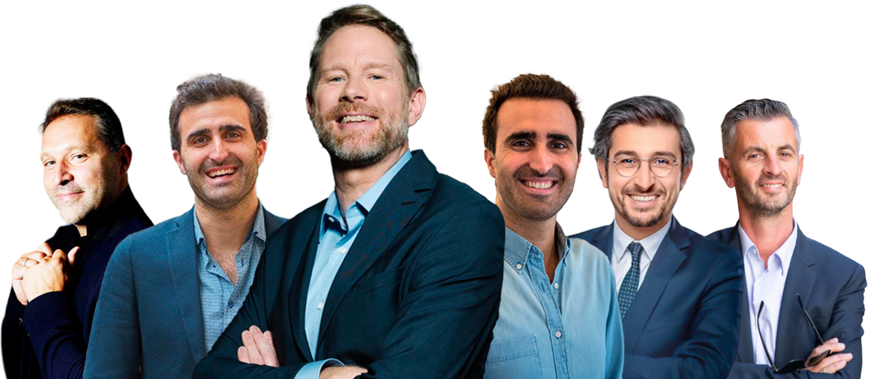Les 6 experts ensemble